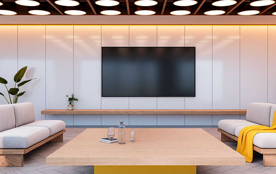 Modern Minimalist Living Room